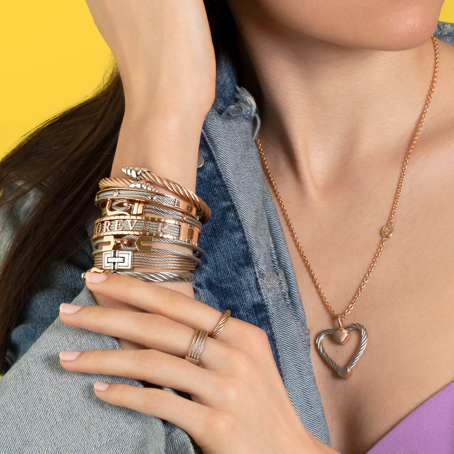 Rose Gold & Stahl_Steel