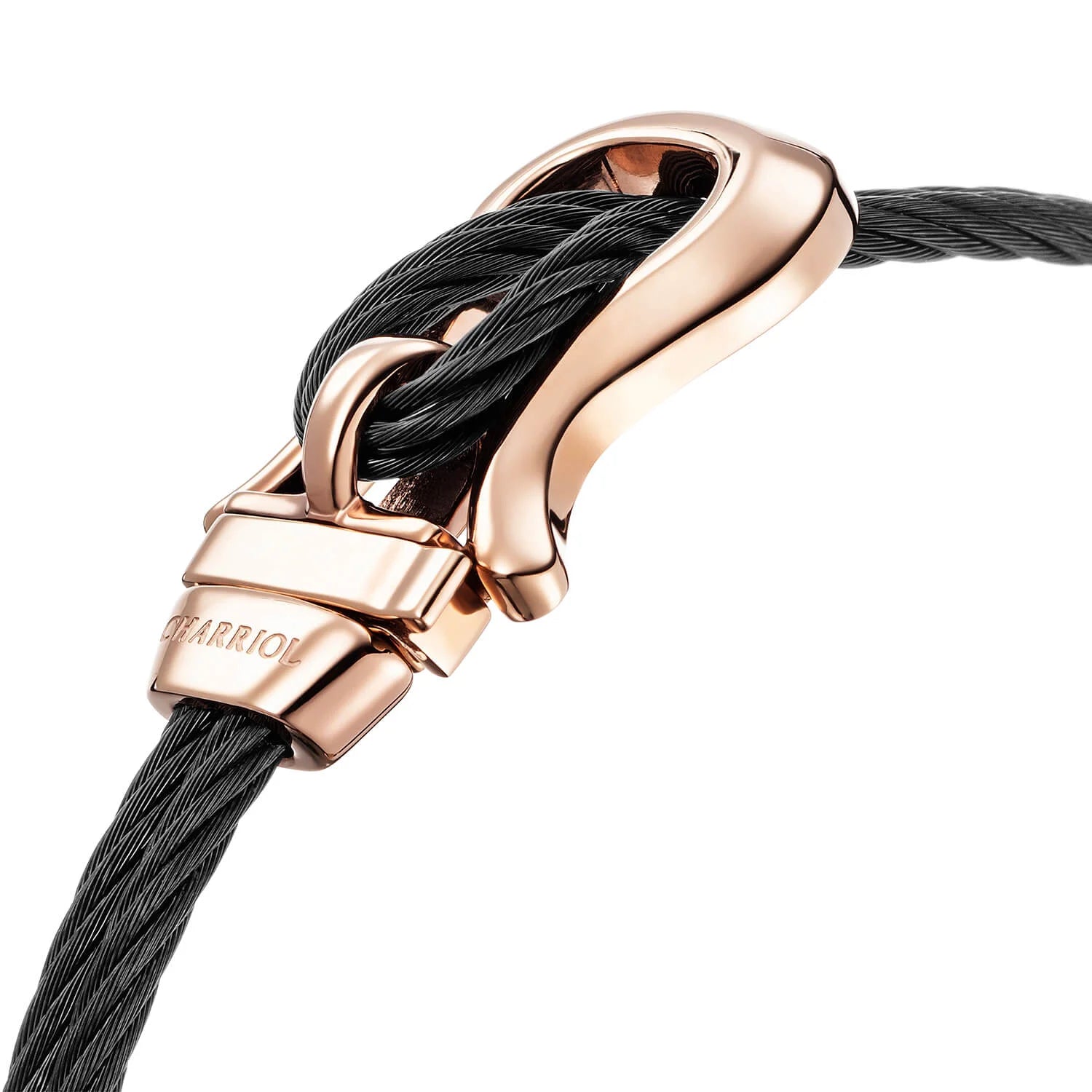 Schwarz 2mm_Rose Gold