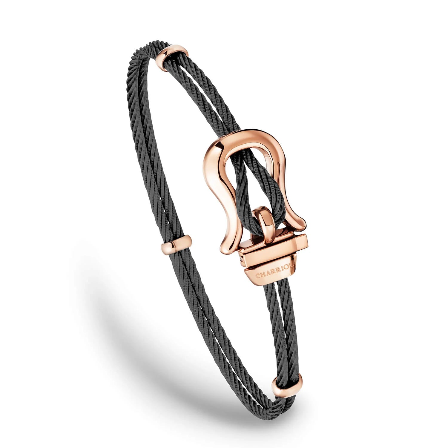 Schwarz 2mm_Rose Gold