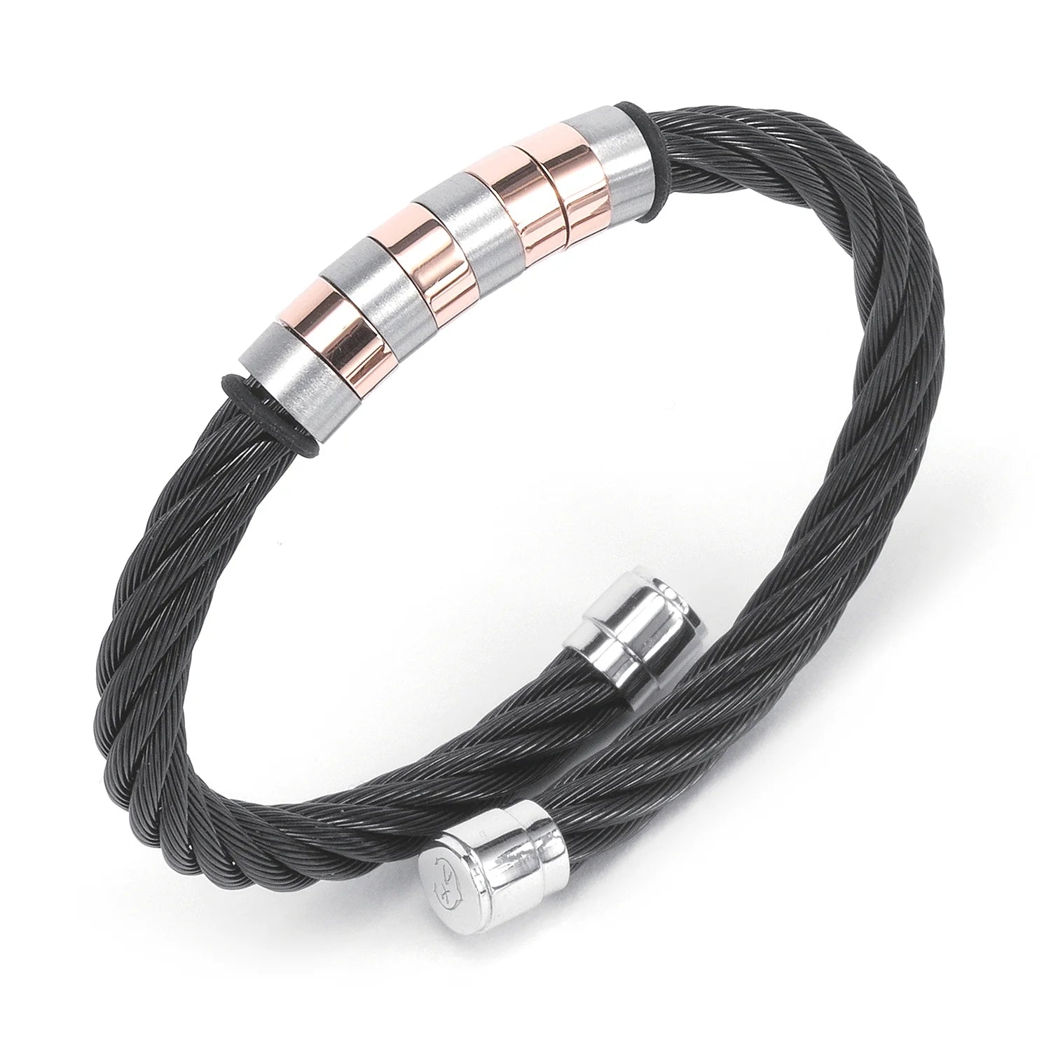 Schwarz_Rosegold & Silber