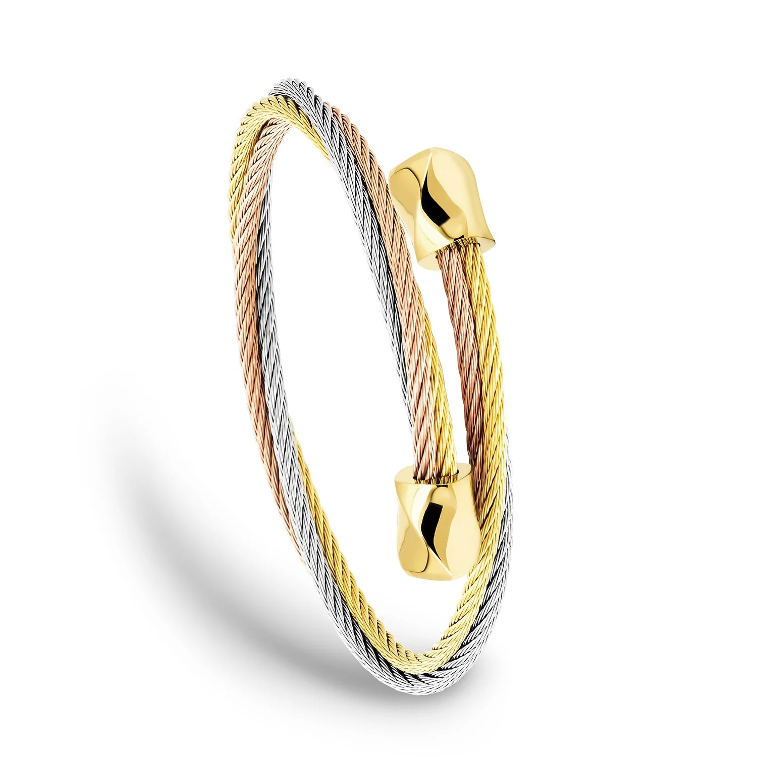 Gelbe Rose Hellgrau_Gelb Gedrehter Zylinder