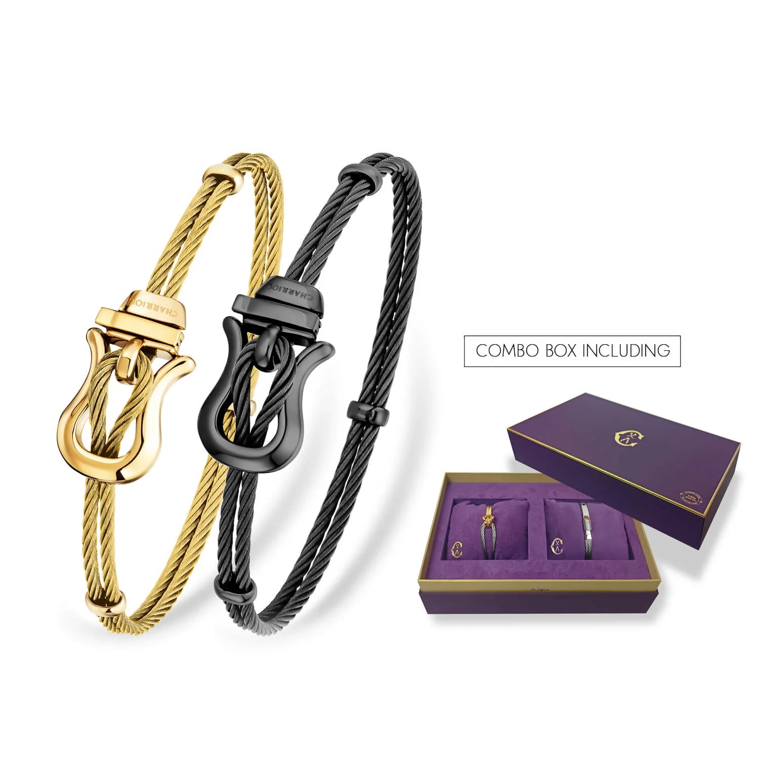 Combo set Clara & Julien - ©2025 Philippe Charriol International Ltd. -