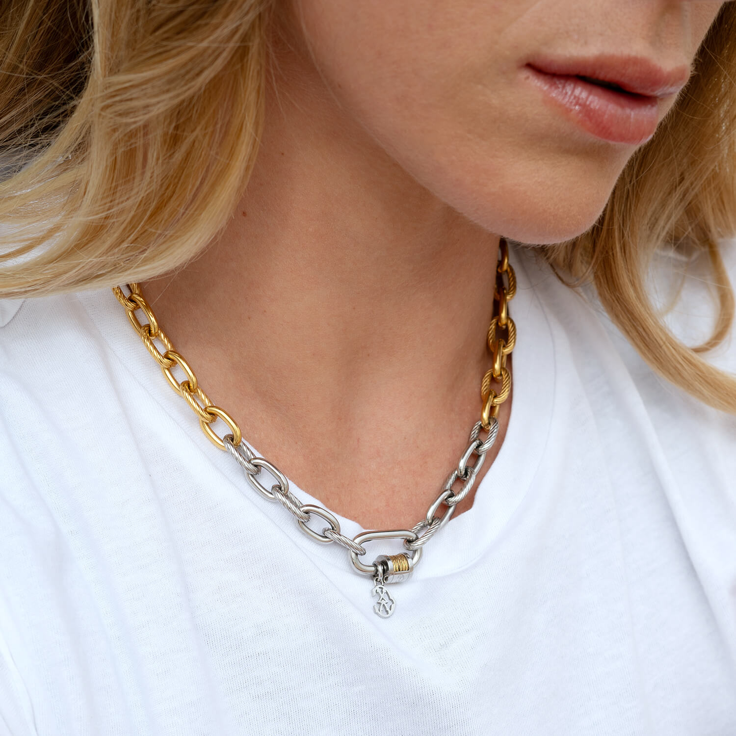 Stahl & Gelbgold