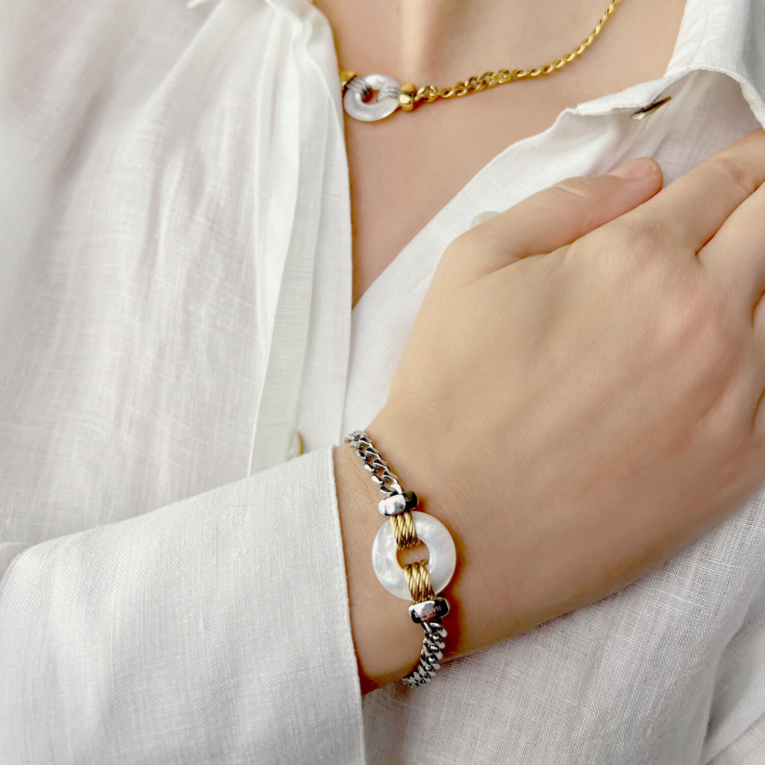 Stahl_Weiß Perlmutt