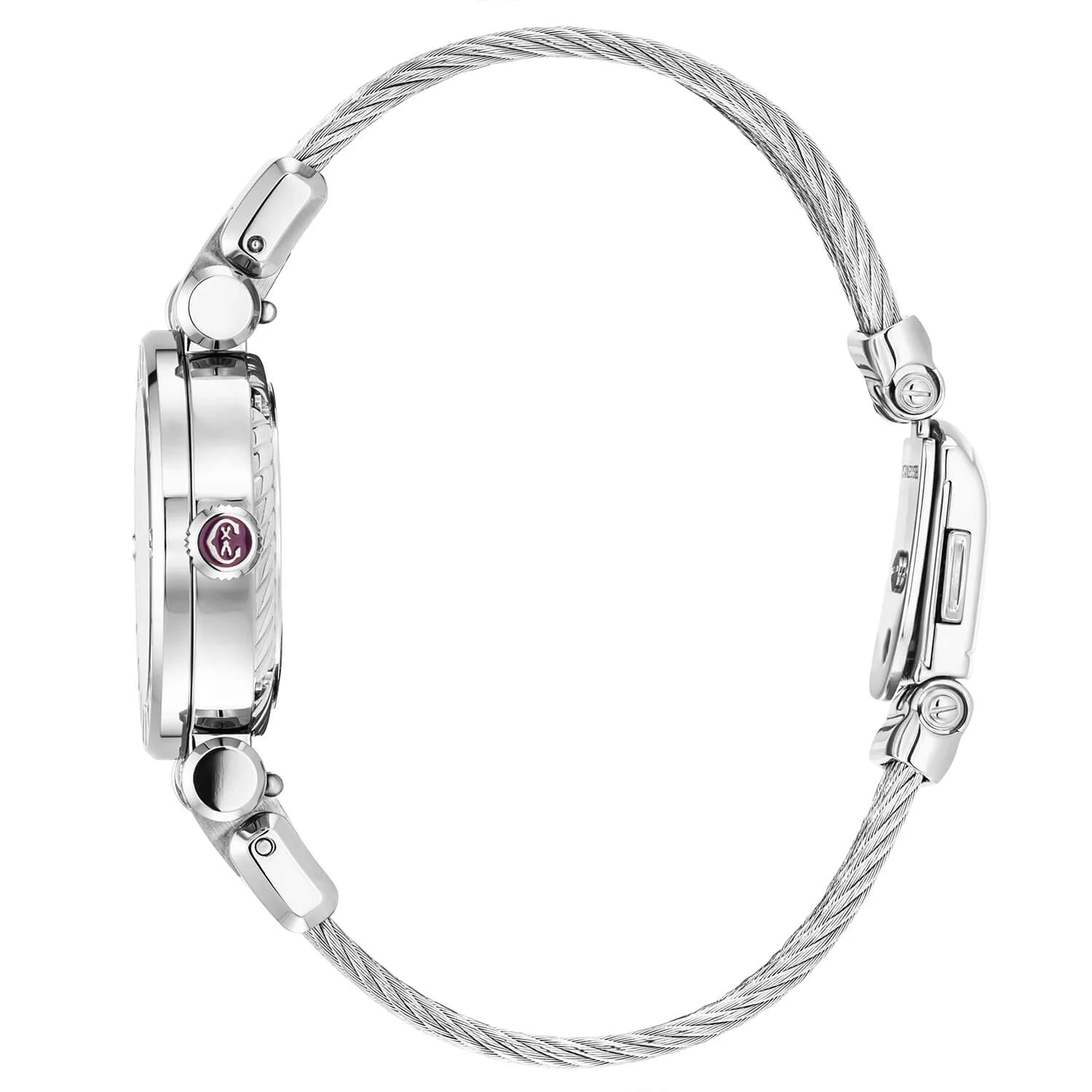 NAVIGATOR CRUISE, 28MM, MOONPHASE QUARTZ KALIBRIEREN, AVENTURINE bedruckt mit 12 DIAMONEN ZIFFERN, STAHLCHARRIOL CHARRIOL" MIT 2 SCHRAUBEN KRAUSEL, STAHL AUSTAUSCHBARES KABELARMBAND - © 2024 Charriol - Watch