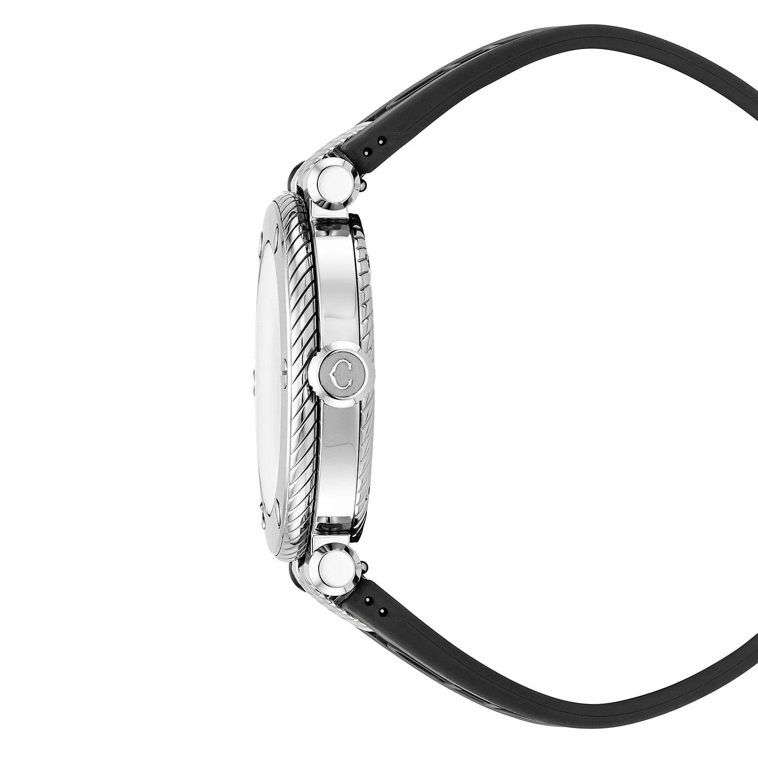 NAVIGATOR SURF GMT, 41MM, AUTOMATISCHE KALIBRIERUNG, WEISSES ZIFFERBLATT, 6 SCHRAUBEN, SCHWARZES GUMMI-AUSTAUSCHBAND - Charriol Geneve - Watch