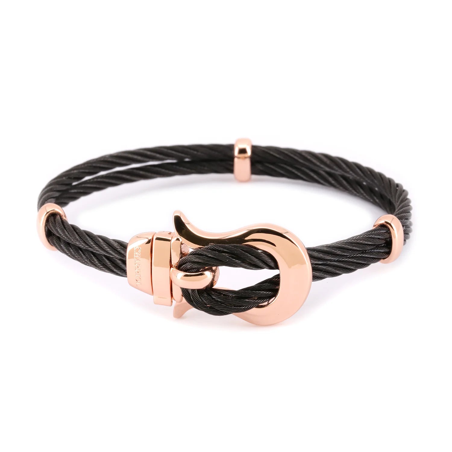 Schwarz 3mm_Rose Gold