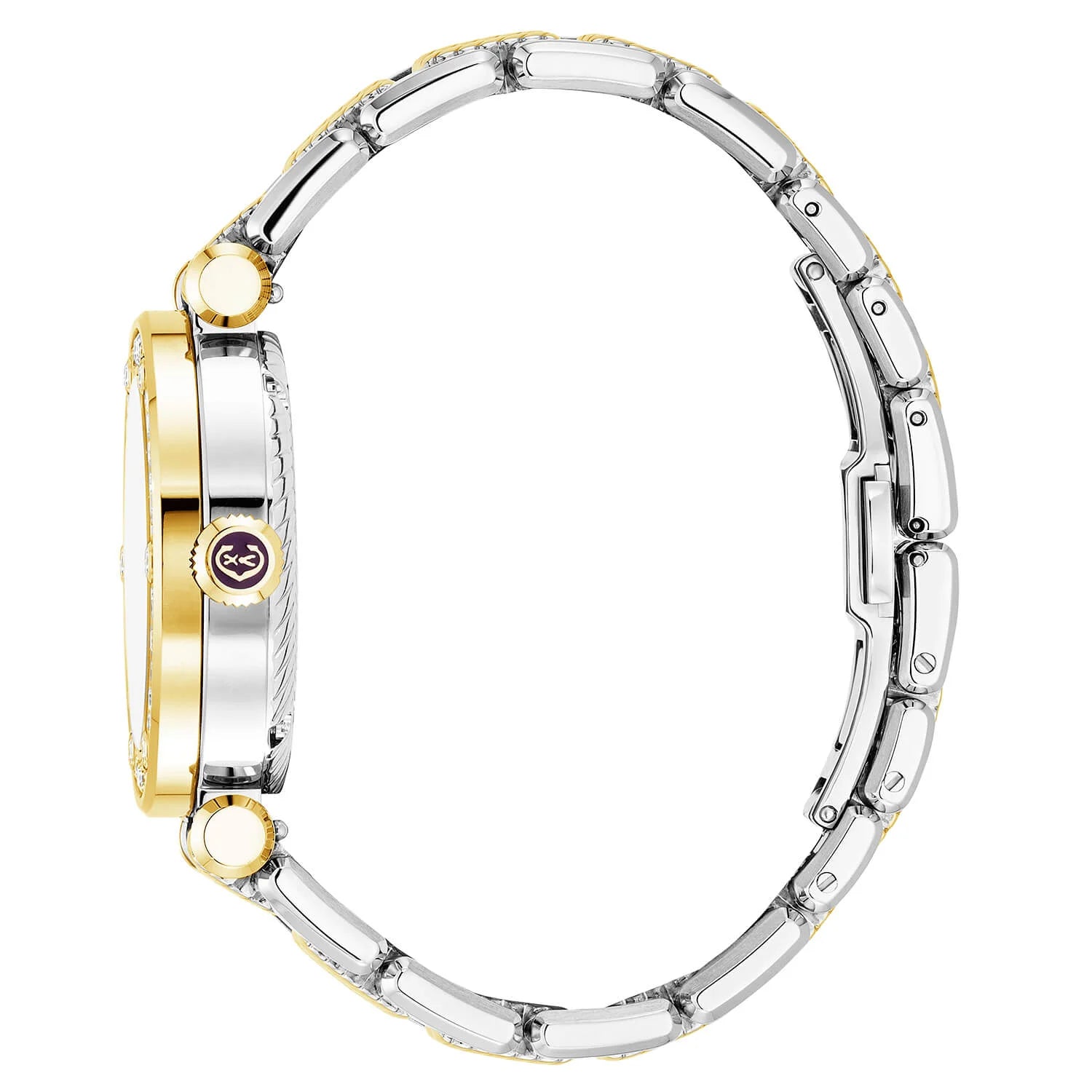 NAVIGATOR CRUISE, 36MM, CHARRIOL SKELETON AUTOMATISCHES KALIBER, KRISTALL MIT 12 DIAMANTEN INDEX INNEREN RING ZIFFERN, STAHL GELB GOLD PVD MIT 30 FULLCUTS DIAMANTEN & 6 DIAMANTEN BEZEL, METALL BICOLOR AUSTAUSCHBARES ARMBAND - © 2024 Charriol - Watch