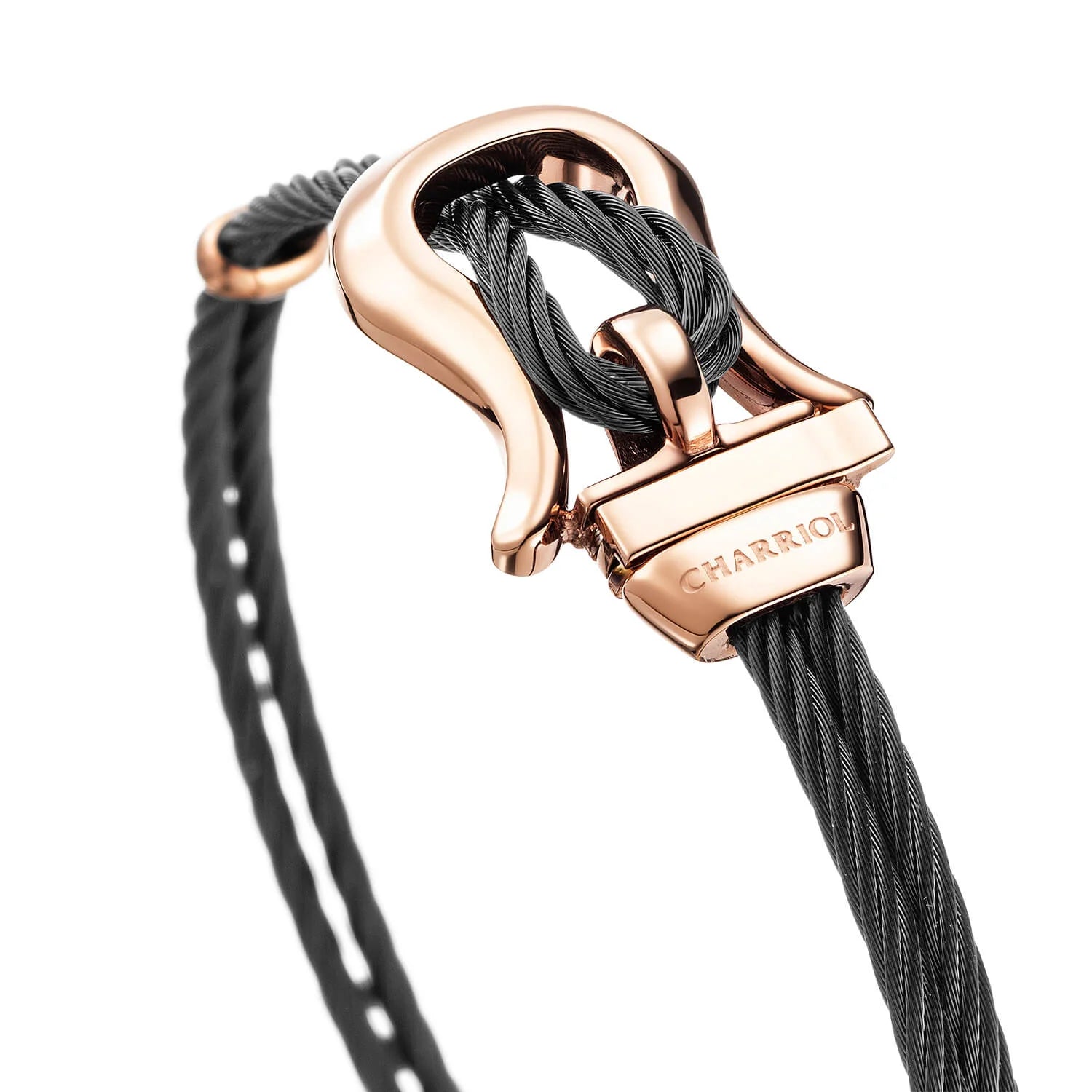 Schwarz 2mm_Rose Gold