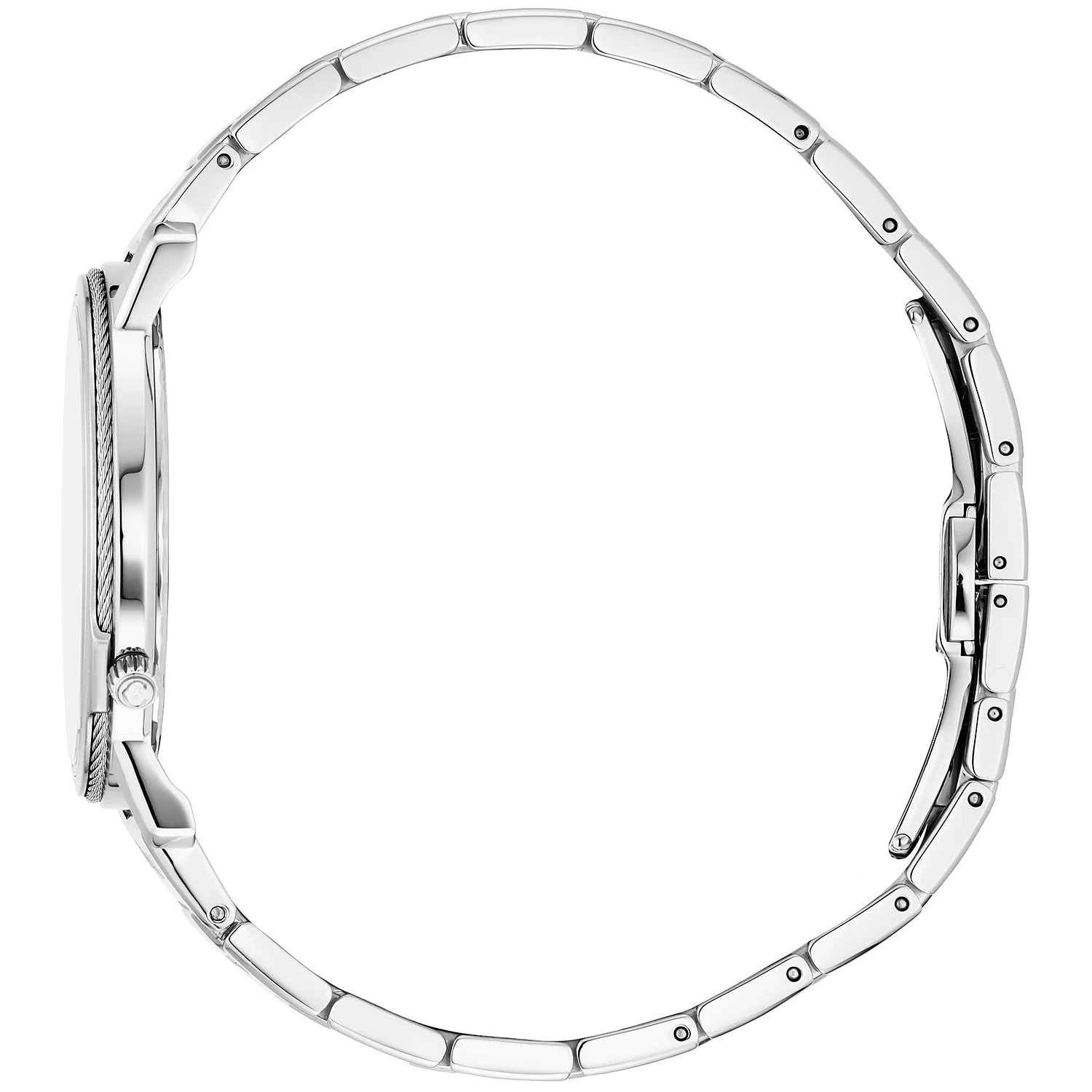 CELTIC LEGACY, 40MM, QUARTZKALIBER, BLAUES "CLOUS DE PARIS" ZIFFERN, STAHLKETT, STAHLARMBAND - Charriol Geneve - Watch