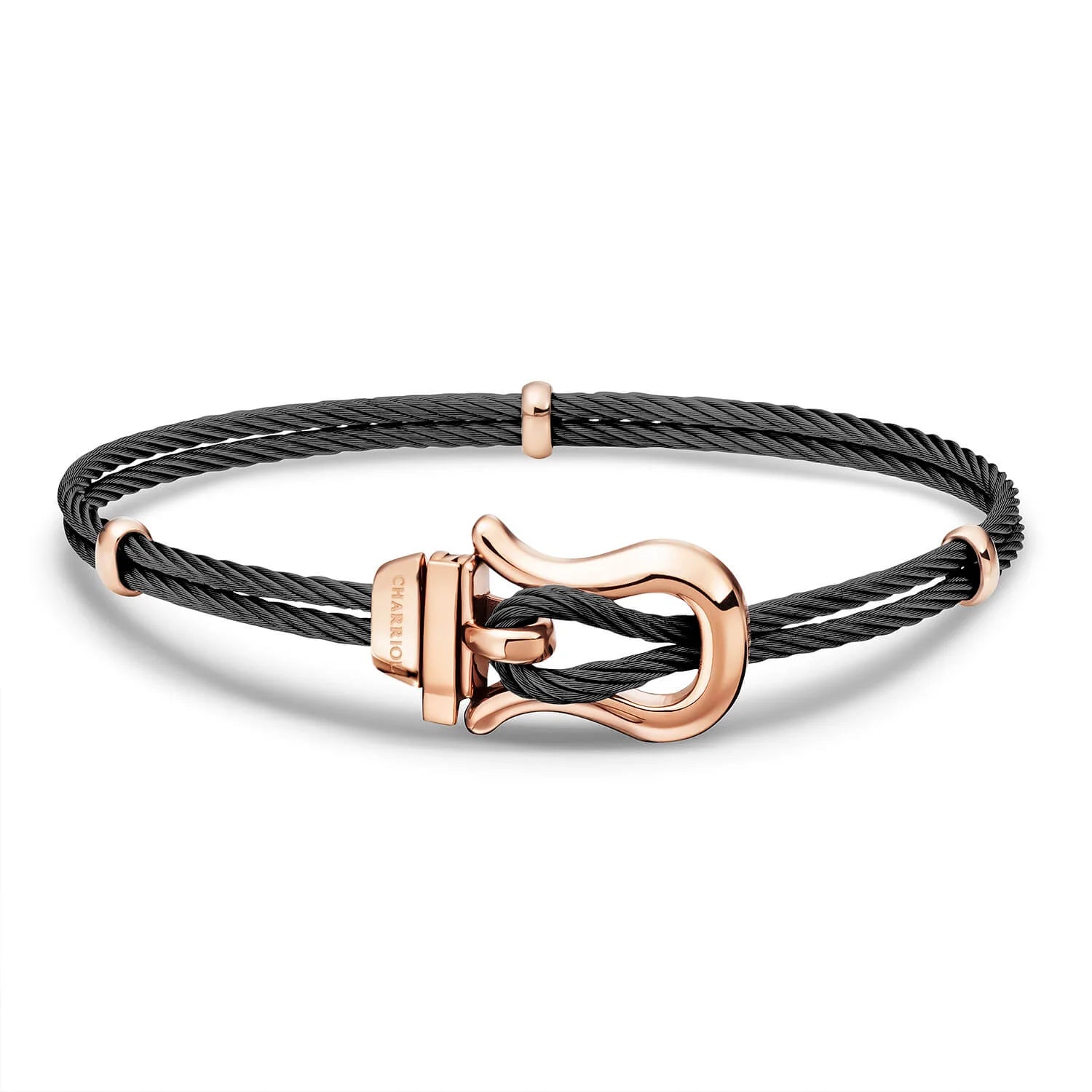 Schwarz 2mm_Rose Gold