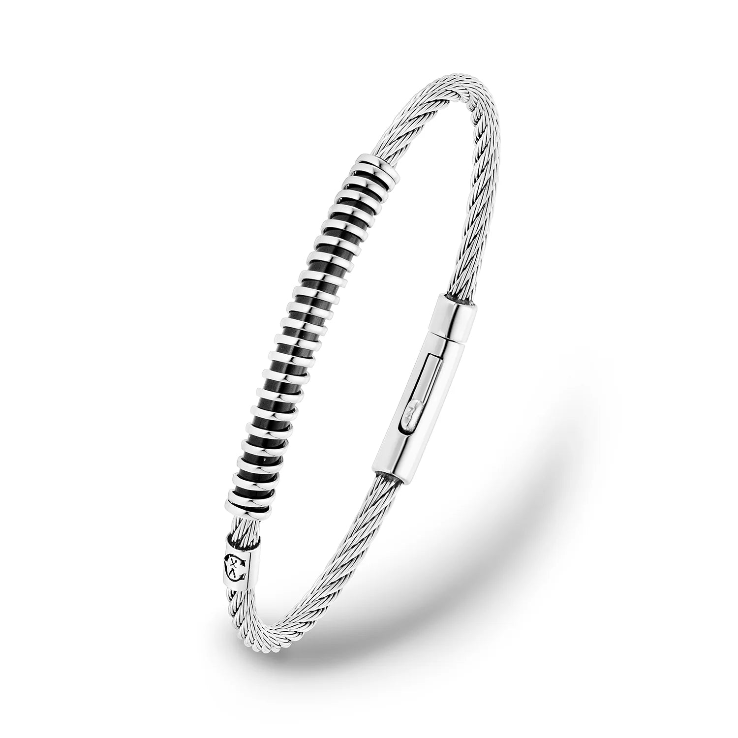 Stahl_Schwarz Laufplatte und Feder