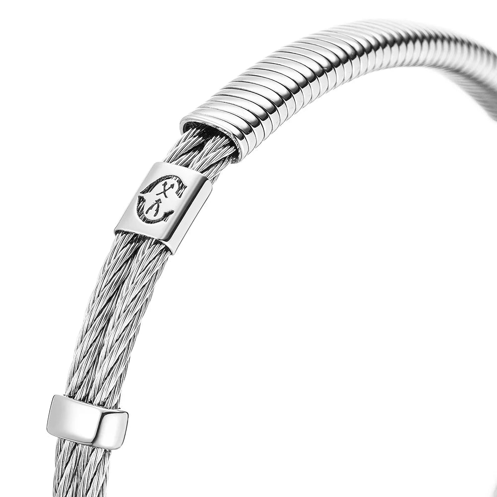 Stahl_Metallplatte und Feder