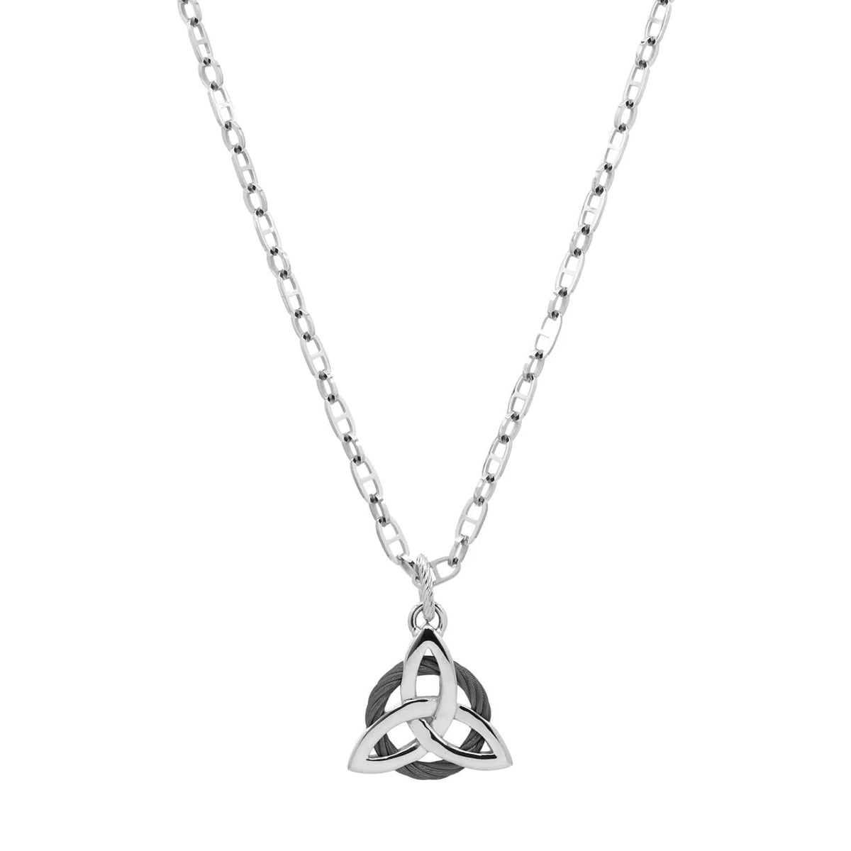 Schwarz_Steel_50cm Mariner Kette
