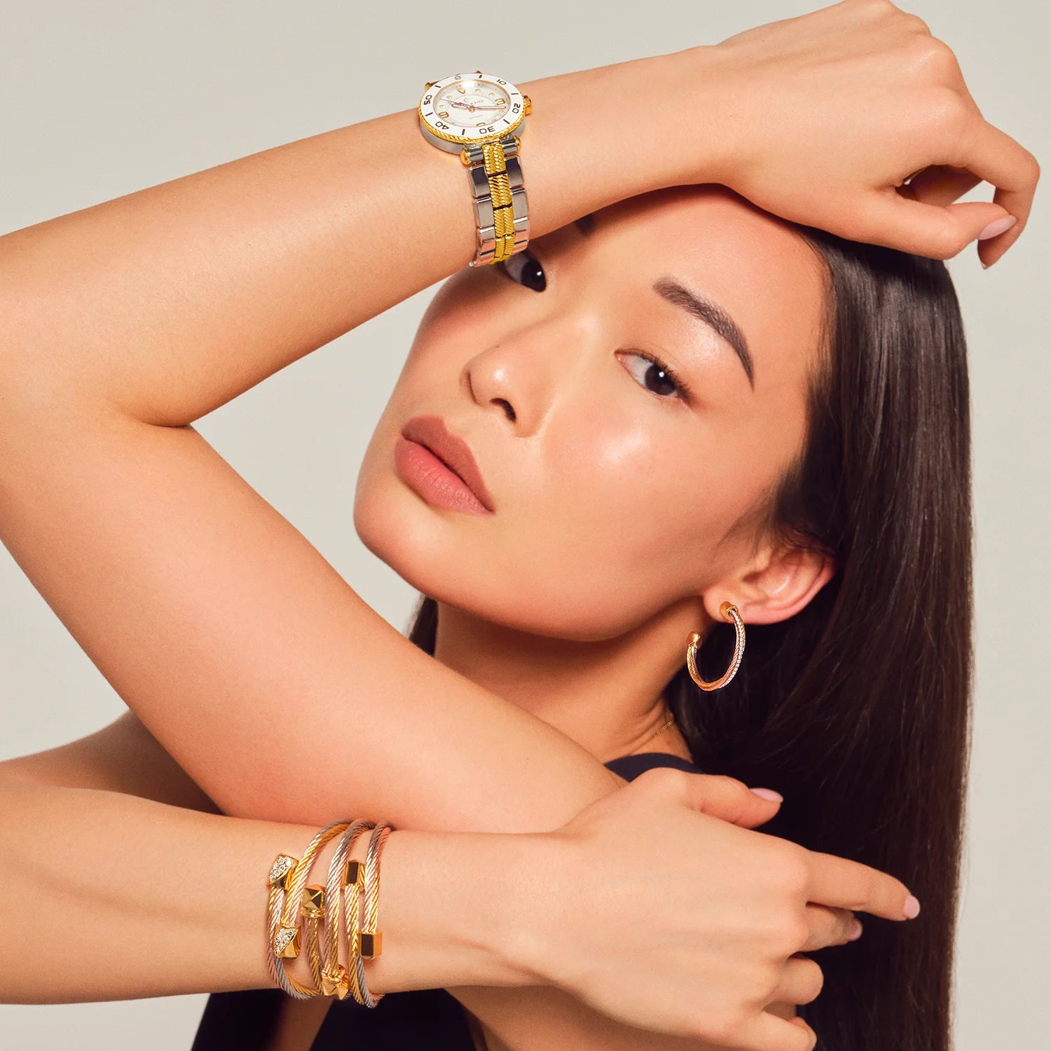 Gelbe Rose Hellgrau_Gelb Kubisch