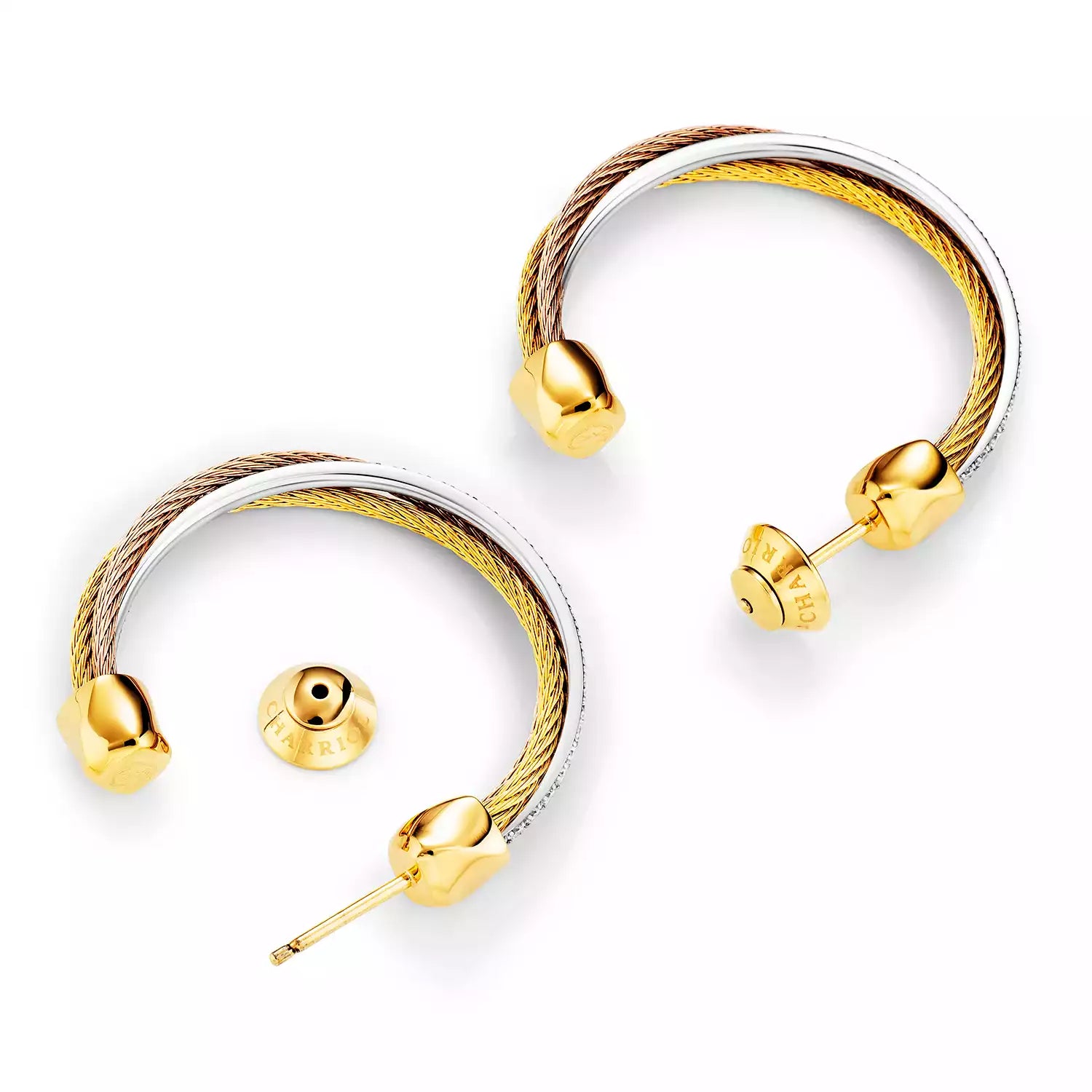 Gelbgold_Stahl, Gelbgold & Roségold