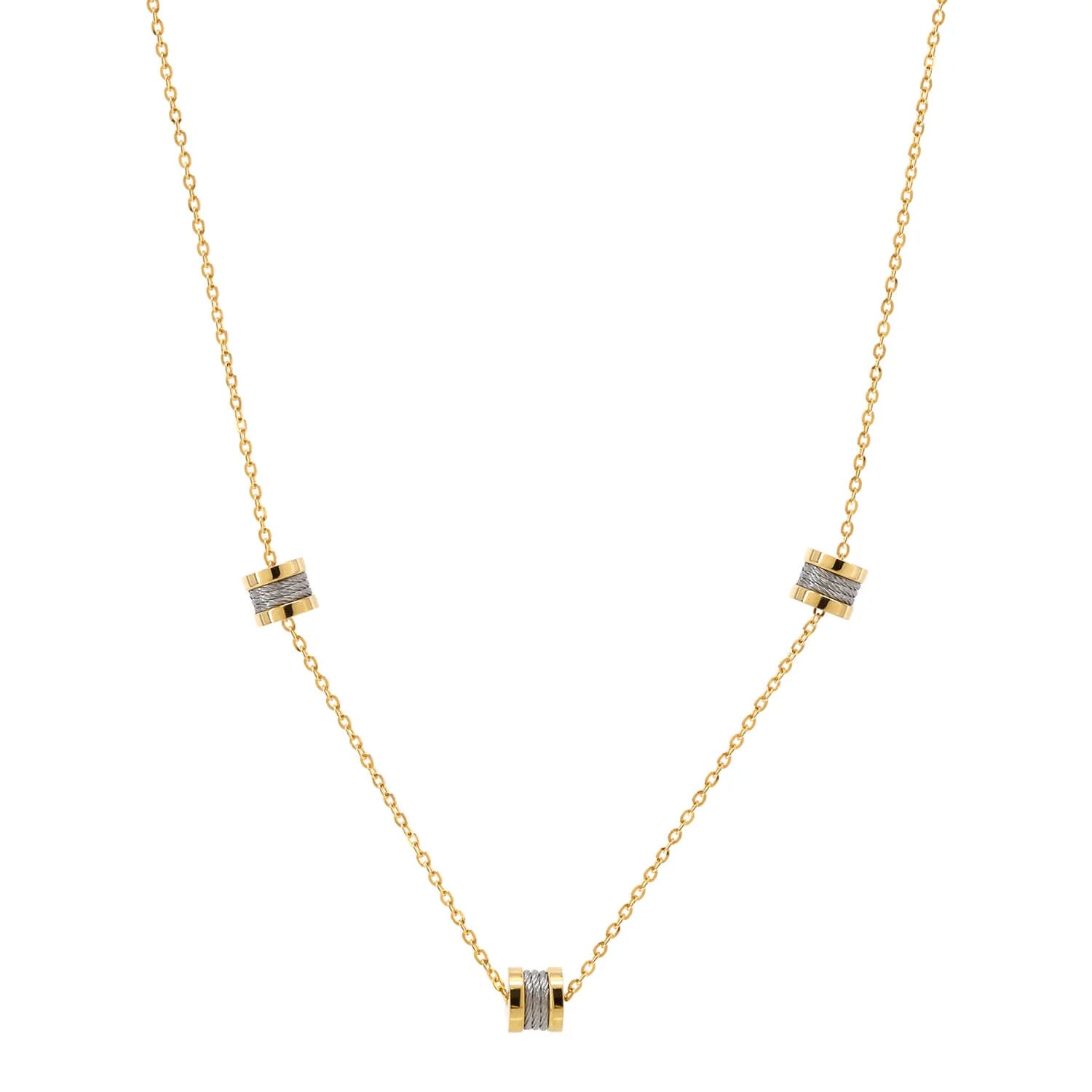 Stahl_Gelb Gold_40cm bis 50cm