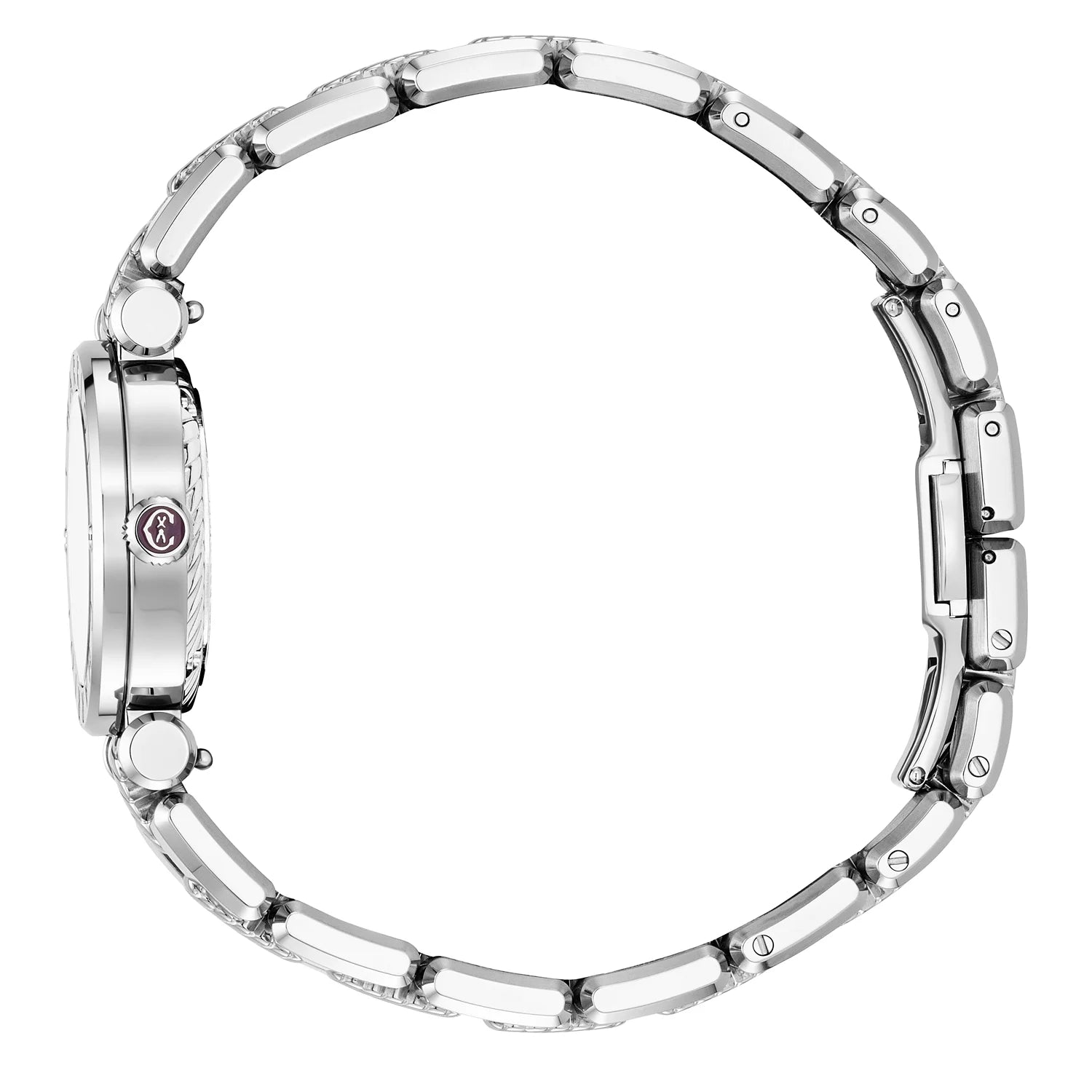 NAVIGATOR CRUISE, 28 MM, QUARZKALIBER, PERLMUTTZIFFERBLATT, ""CHARRIOL CHARRIOL "" BEZEL, STAHL-AUSTAUSCHBARES ARMBAND" - Charriol Geneve - Watch