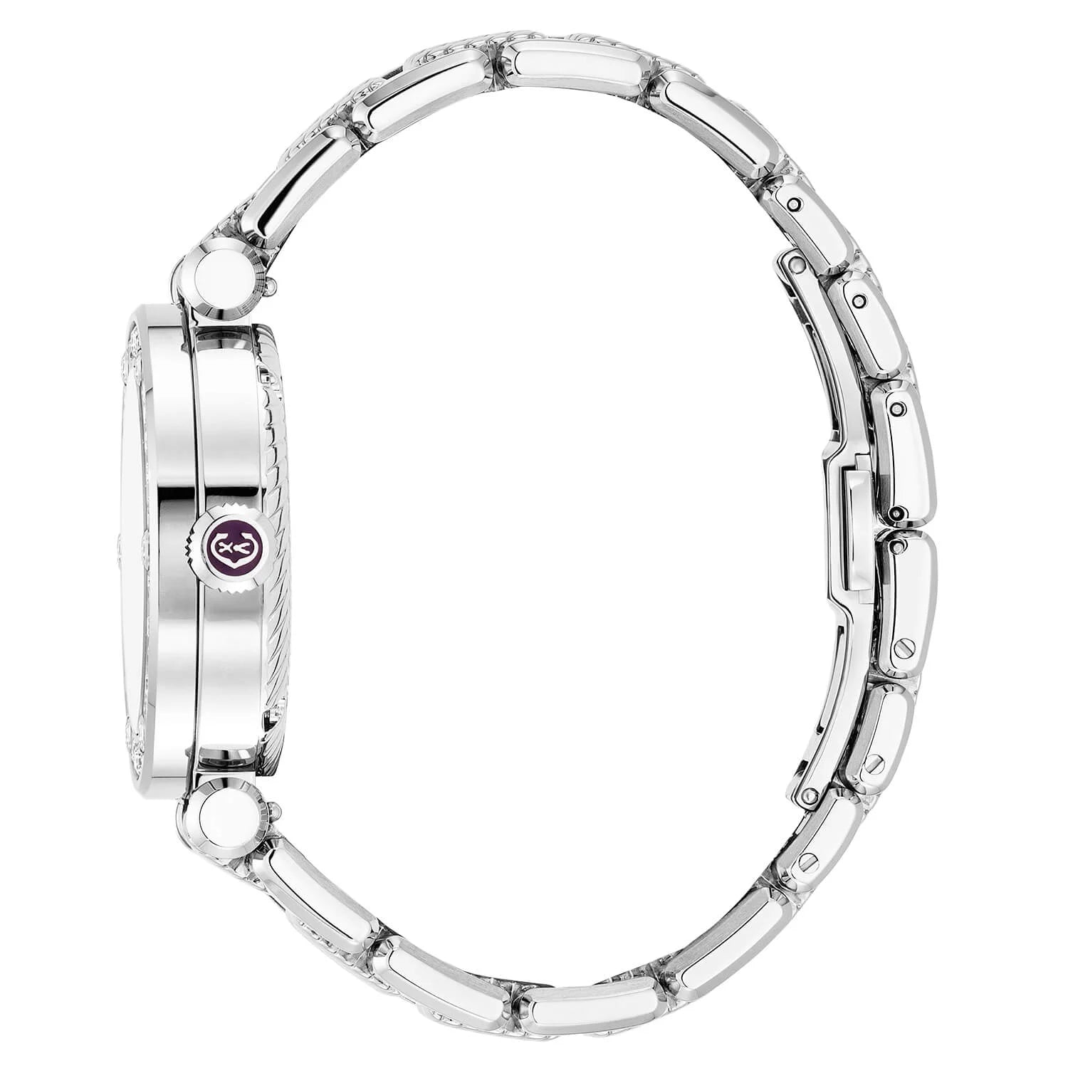 NAVIGATOR CRUISE, 36MM, CHARRIOL SKELETON AUTOMATIK KALIBER, KRISTALL MIT 12 DIAMANTEN INDEX INNEREN RING ZIFFERN, STAHL MIT 30 FULLCUTS DIAMANTEN & 6 DIAMANTEN, METALL AUSTAUSCHBARES ARMBAND - © 2024 Charriol - Watch