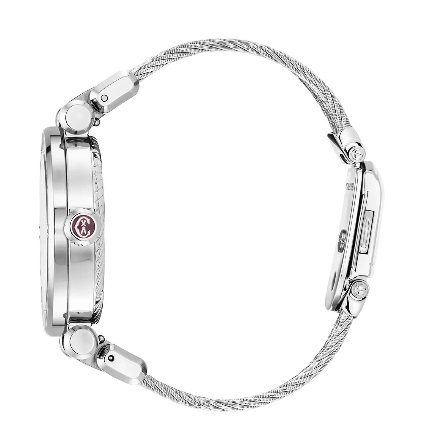 NAVIGATOR CRUISE, 36MM, QUARZKALIBRIER, WEISSER KREIS UND SONNENZENTRUM MIT 12 RÖMISCHEN ZAHLEN, STAHLCHARRIOL CHARRIOL" MIT 2 SCHRAUBEN BEGLEITUNG, STAHL-AUSTAUSCHBARES KABELARMBAND - © 2024 Charriol - Watch