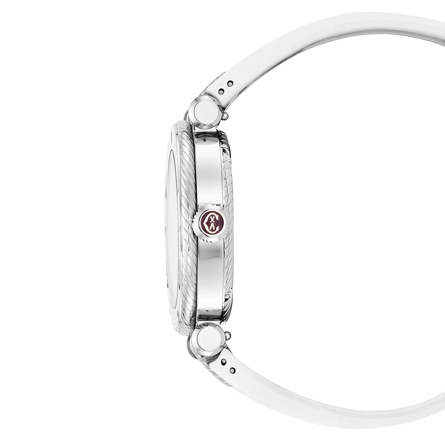 NAVIGATOR SURF, 36MM, AUTOMATISCHE KALIBRIERUNG, WEISSES ZIFFERBLATT, WEISSER RAND, WEISSES GUMMI-AUSTAUSCHARMBAND - Charriol Geneve - Watch