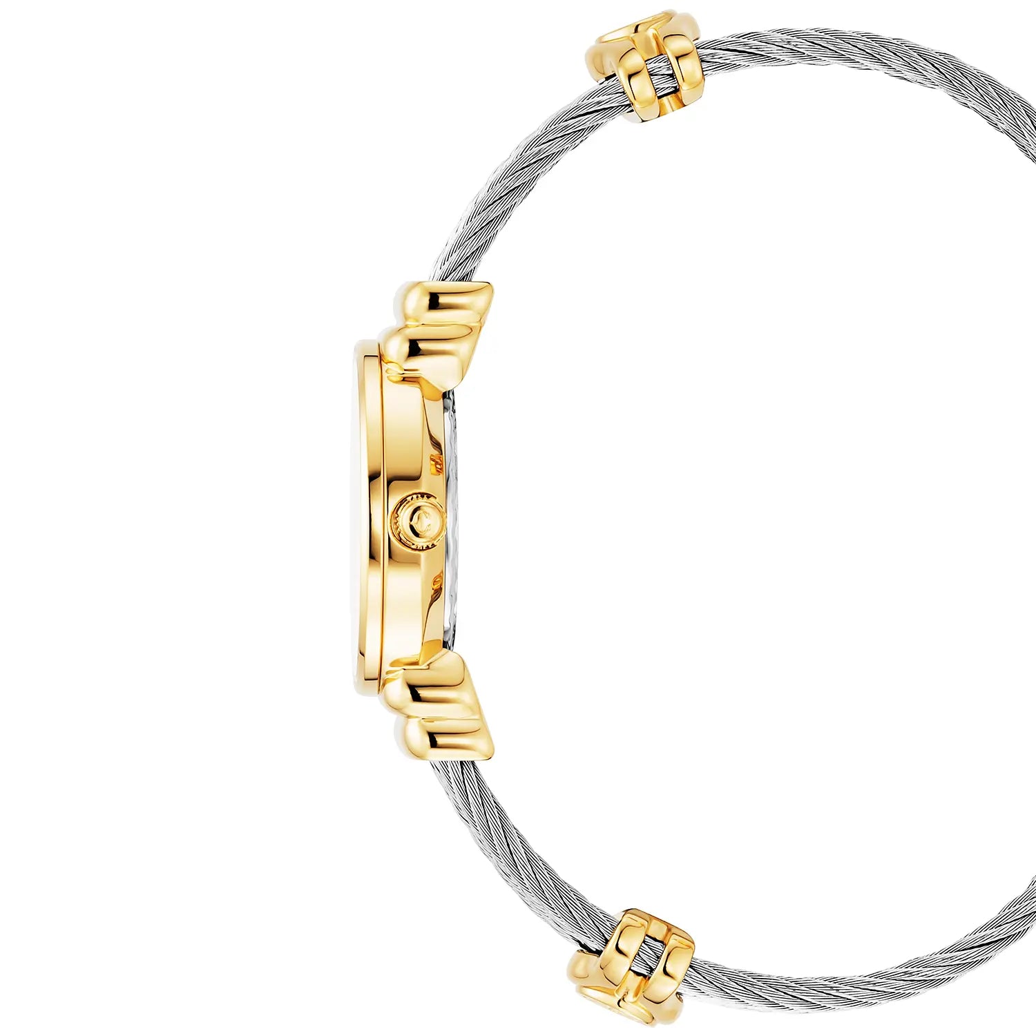 St Tropez Icon Watch Gelbgold PVD und Stahl - Charriol Geneve - Uhr