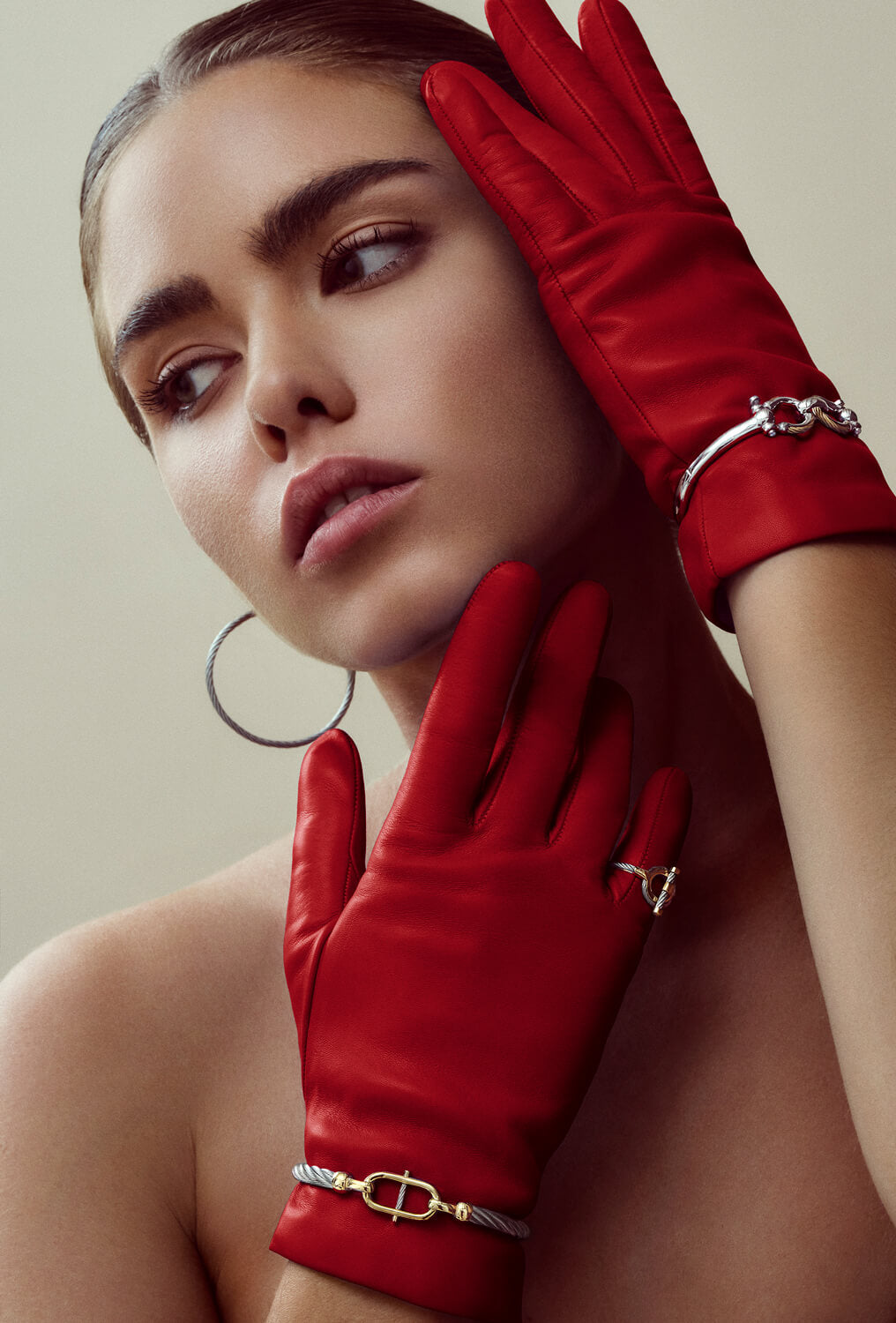 St. Tropez Mariner Schäkel Bangle - Charriol Geneve - Armbänder und Bangles