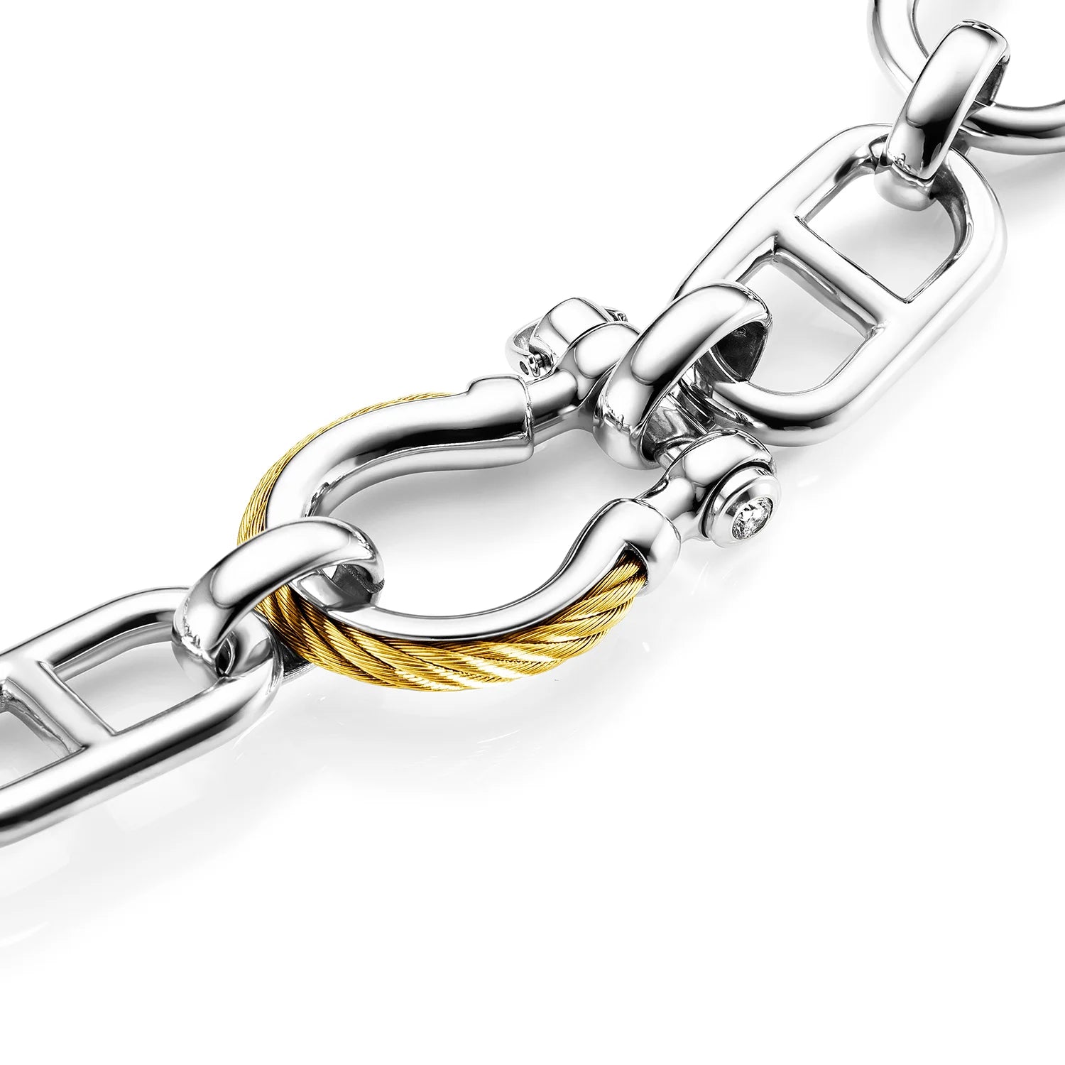 Stahl_Gelb Gold_45cm bis 53cm