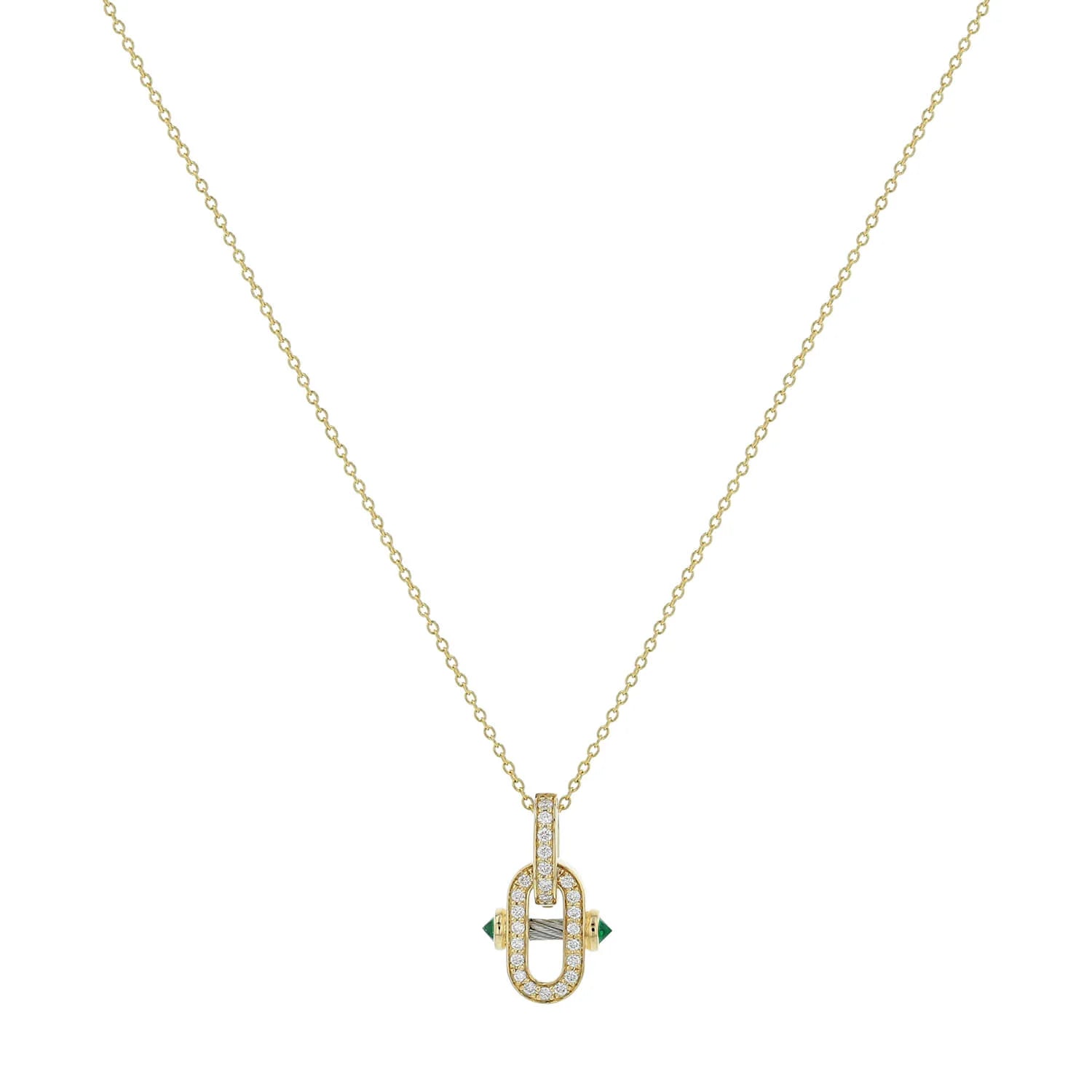 Steel_Gold 18KT with 22 Diamonds